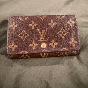 Louis Vuitton Monogram Porte Monnaie Tresor Wallet